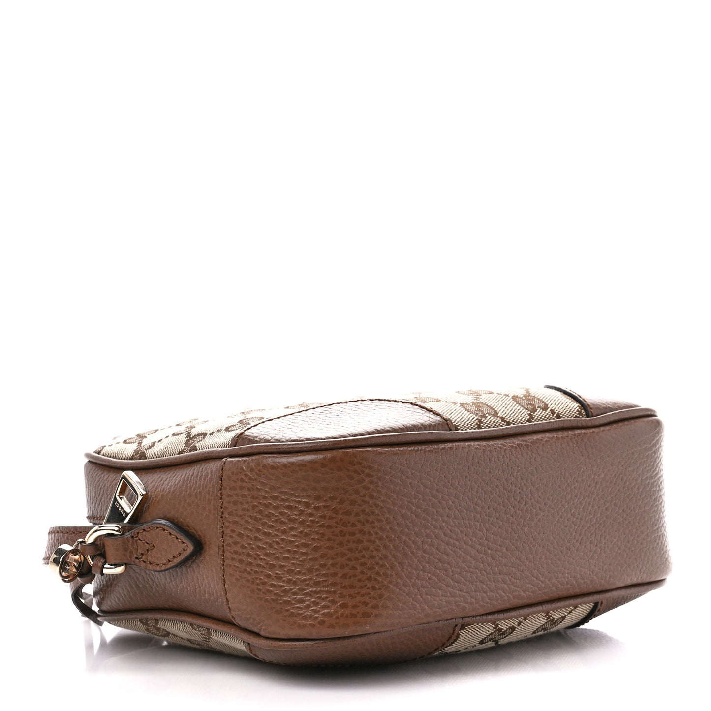 Monogram Mini Bree Messenger Bag Beige Tabacco