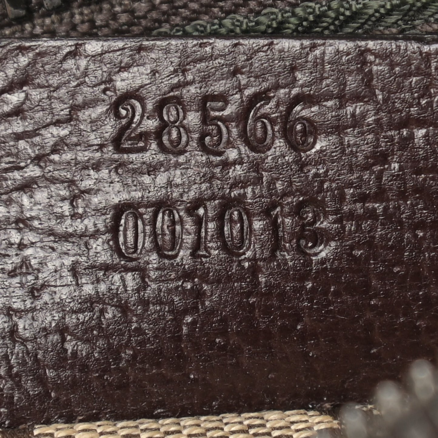 GG Monogram Double Pocket Belt Bag Dark Brown