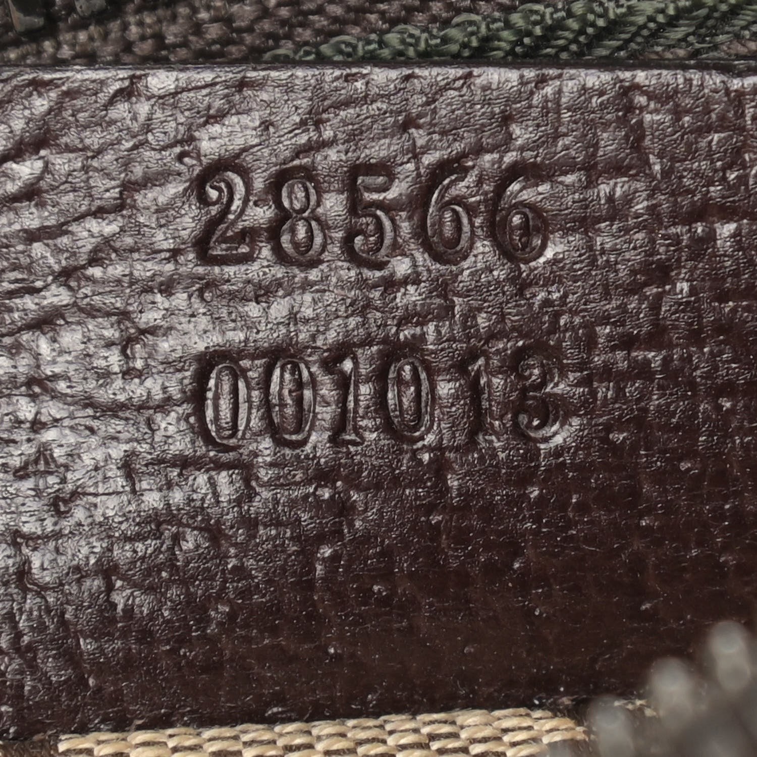 Gucci GG Monogram Double Pocket Belt Bag Dark Brown 9 of 15