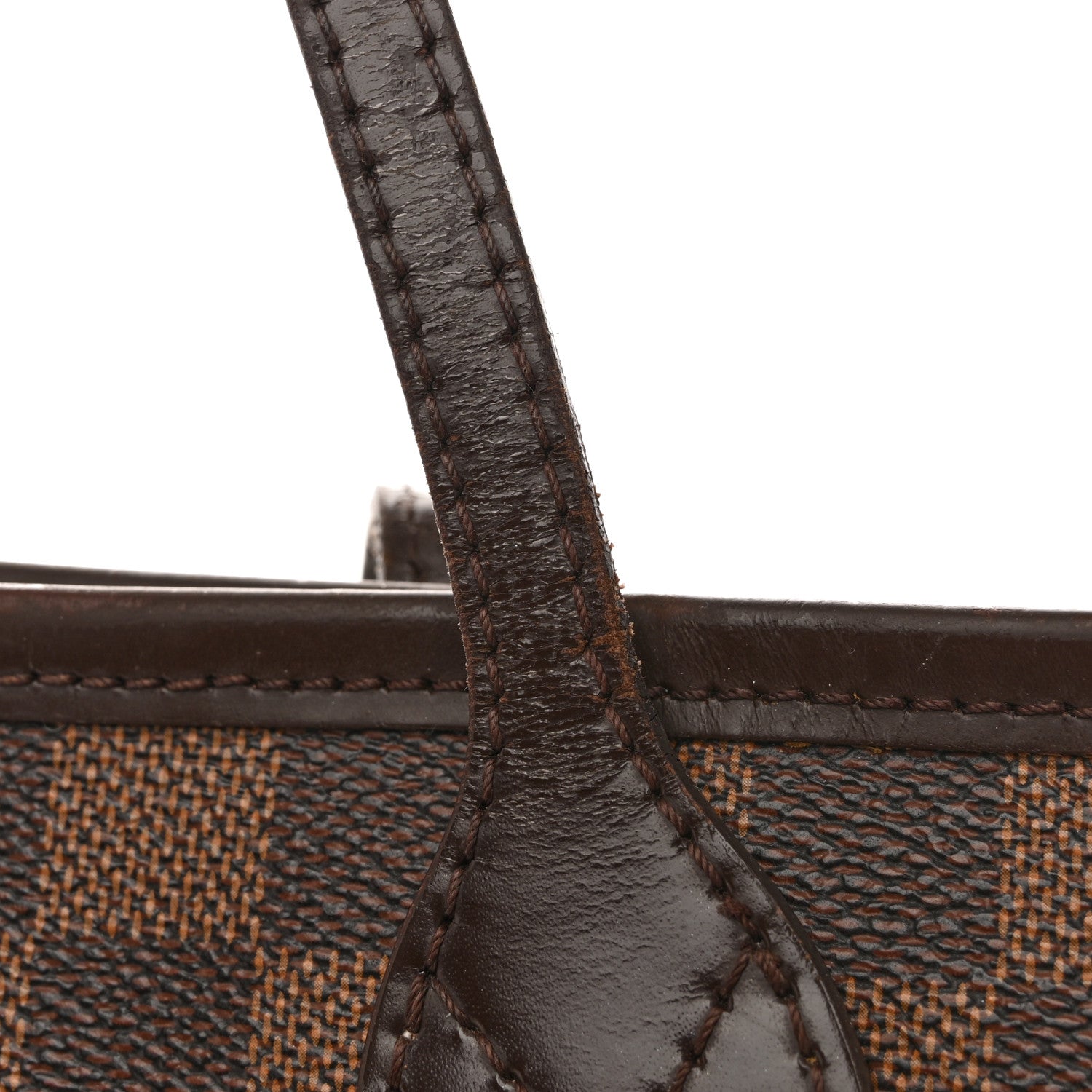 Louis Vuitton Damier Ebene Neo Neverfull MM Rose Ballerine 12 of 15