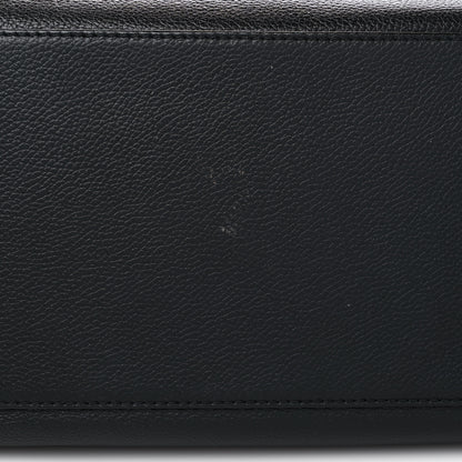Chanel Calfskin Mademoiselle Lock Cerf Executive Shopper Tote Black 17 of 22