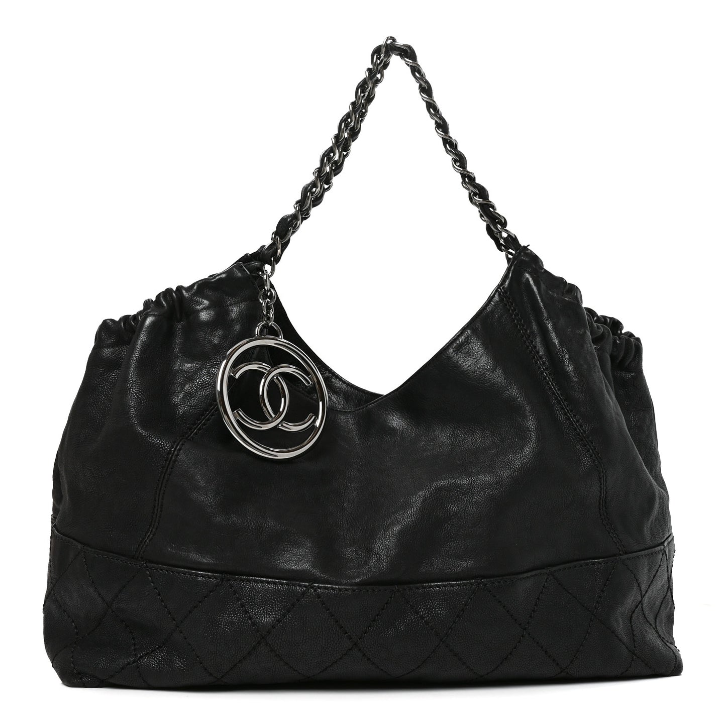 Calfskin Baby Coco Cabas Black