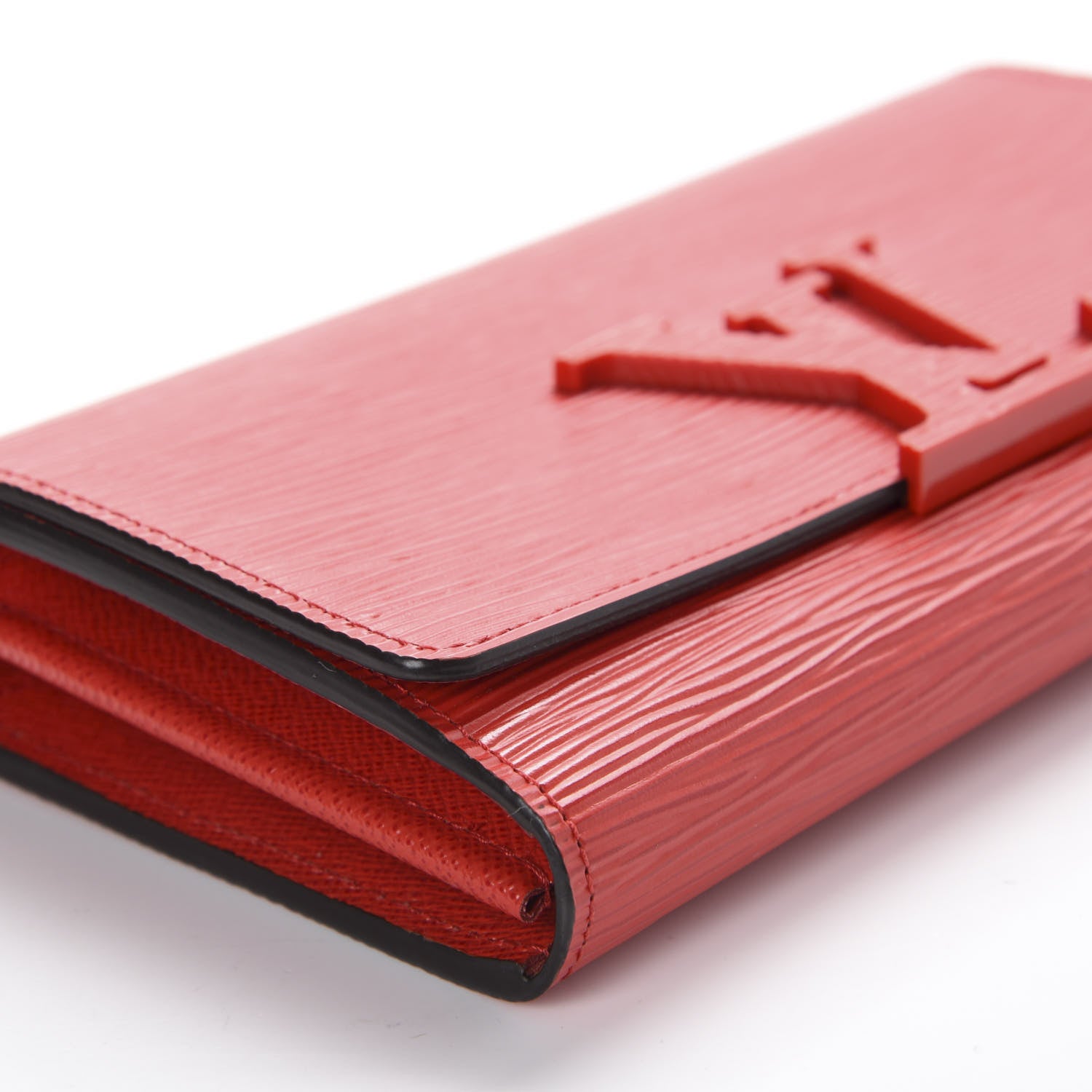 Louis Vuitton Epi Louise Wallet Coquelicot 6 of 8