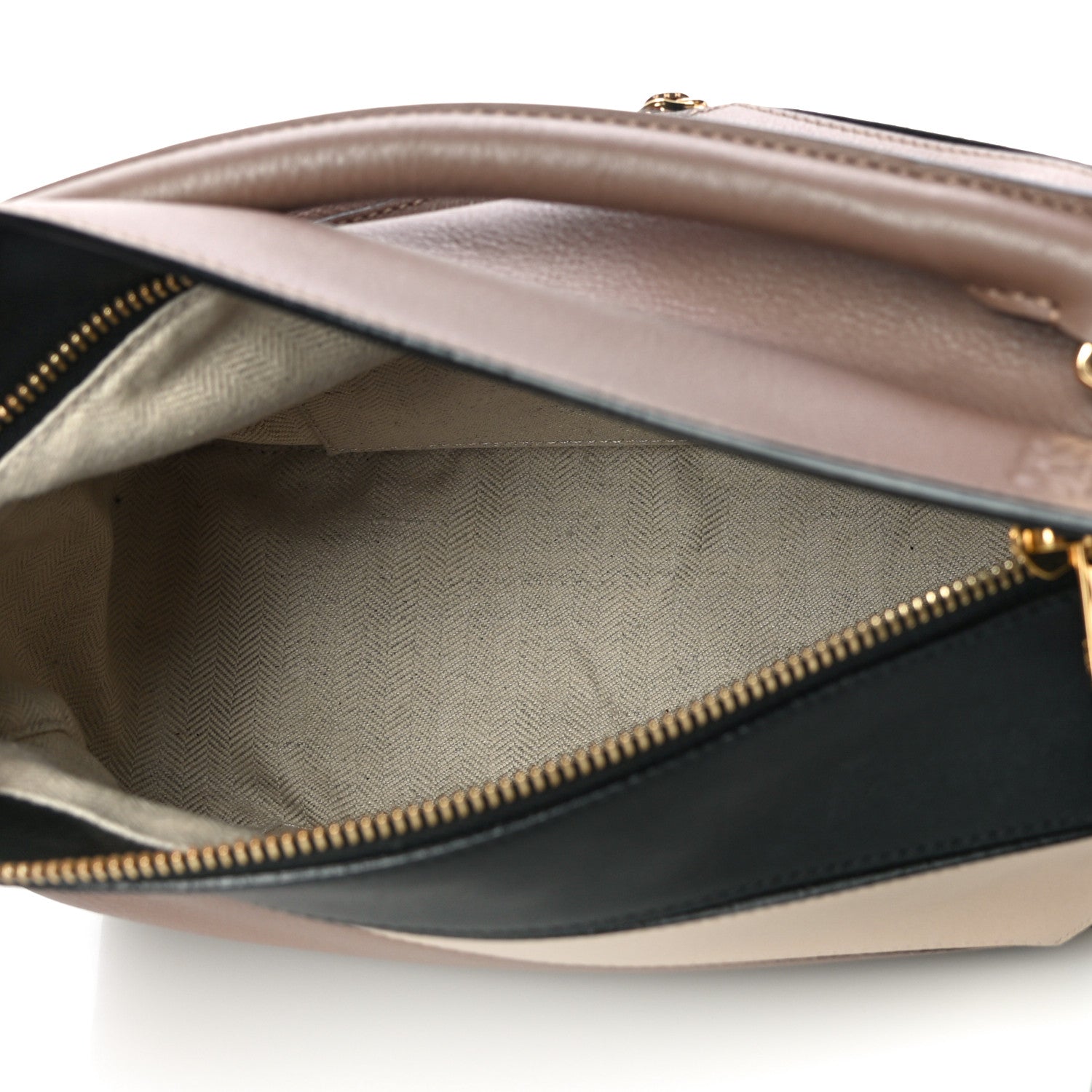 Loewe Calfskin Small Puzzle Bag Sand Hazelnut Ash 5 of 14