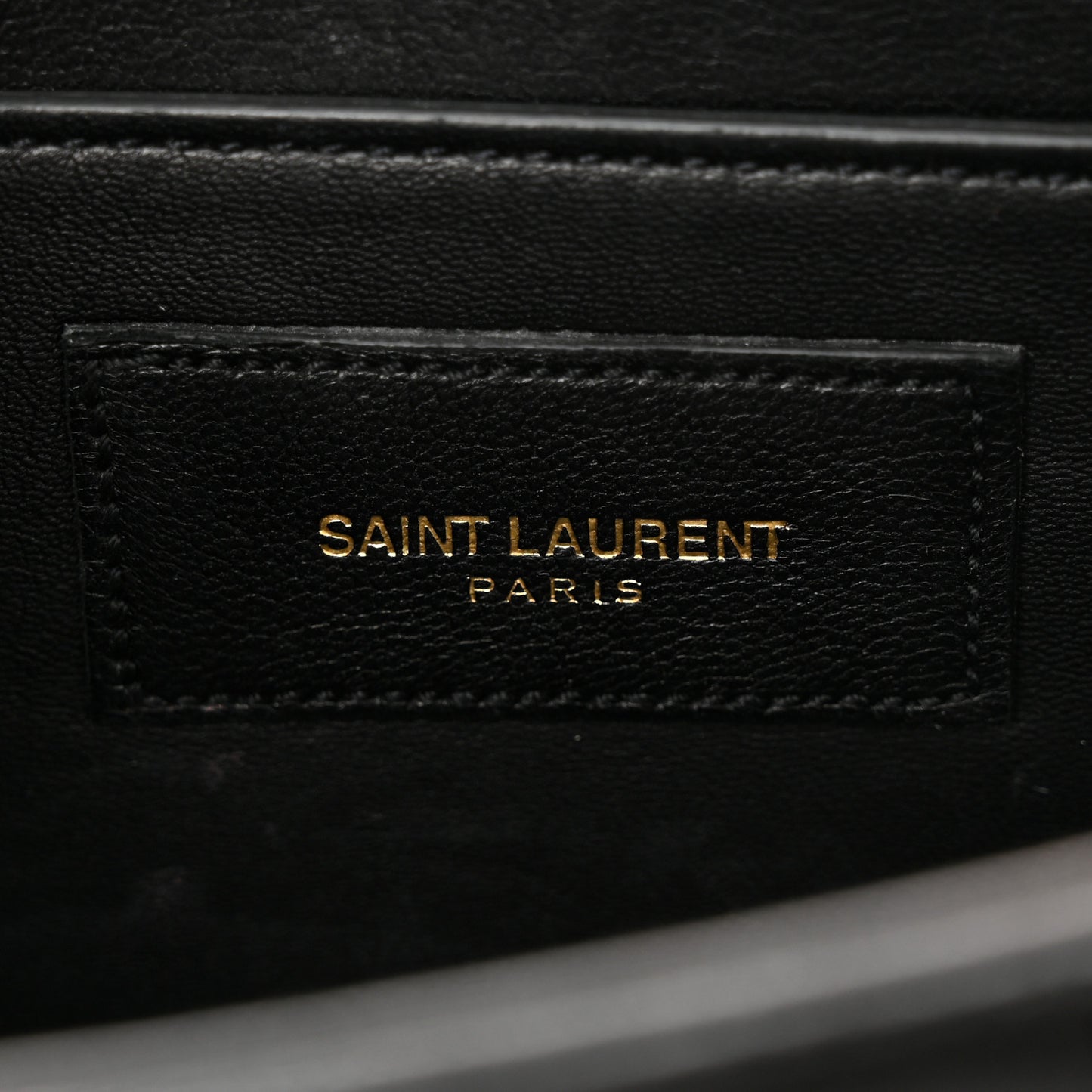 Suede Small Classic Monogram Kate Tassel Satchel Black