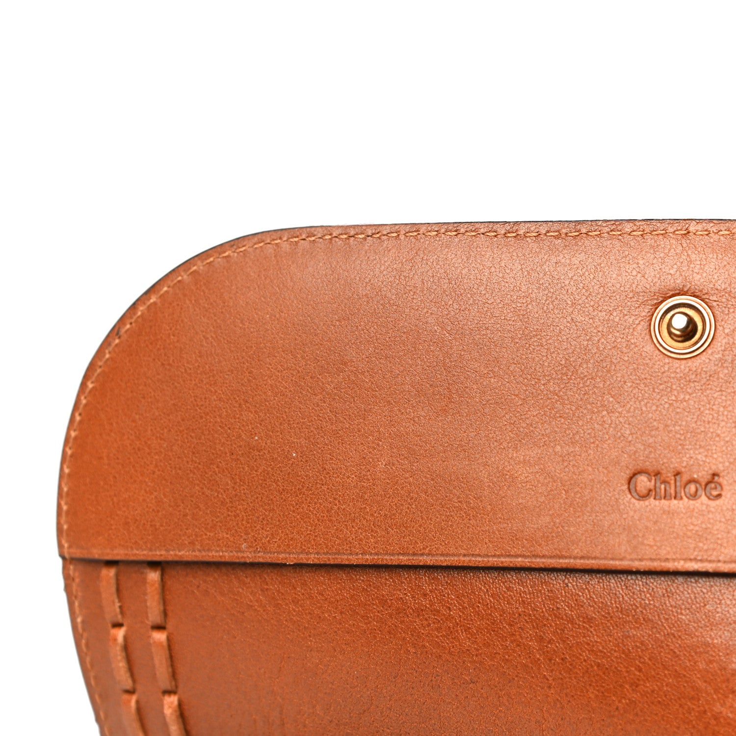 Chloe Calfskin Hudson Long Wallet Caramel 12 of 17