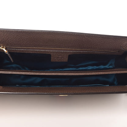 Gucci GG Supreme Monogram Web Medium Ophidia Chain Shoulder Bag Brown 5 of 9