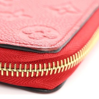 Louis Vuitton Empreinte Clemence Wallet Cherry 12 of 15