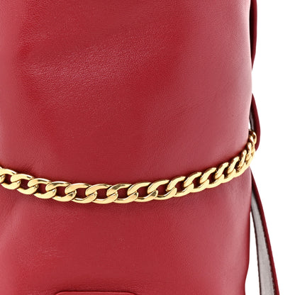Prada Nappa Petit Sac Mini Bucket Bag Ciliegia 7 of 9