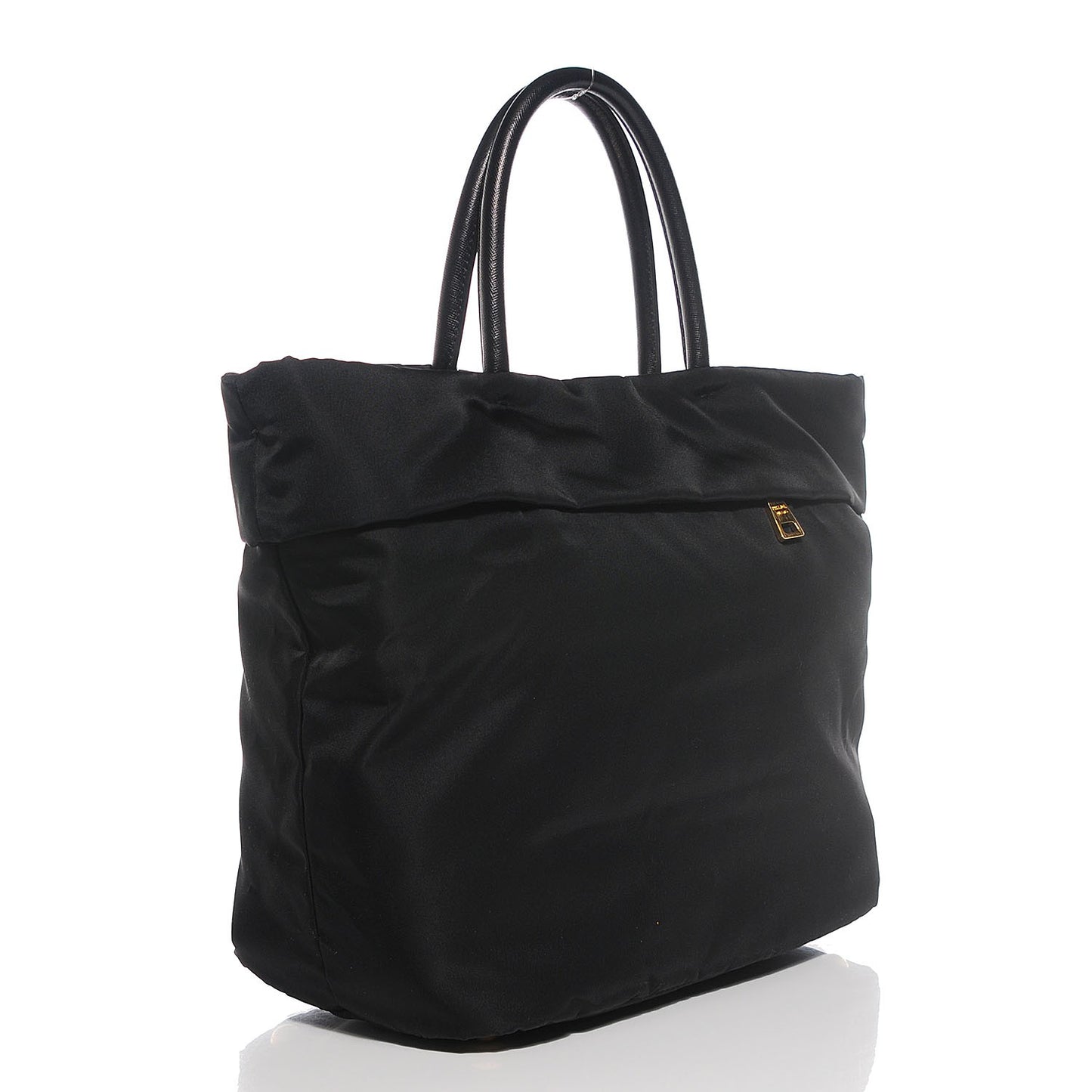 Tessuto Nylon Tote Nero Black