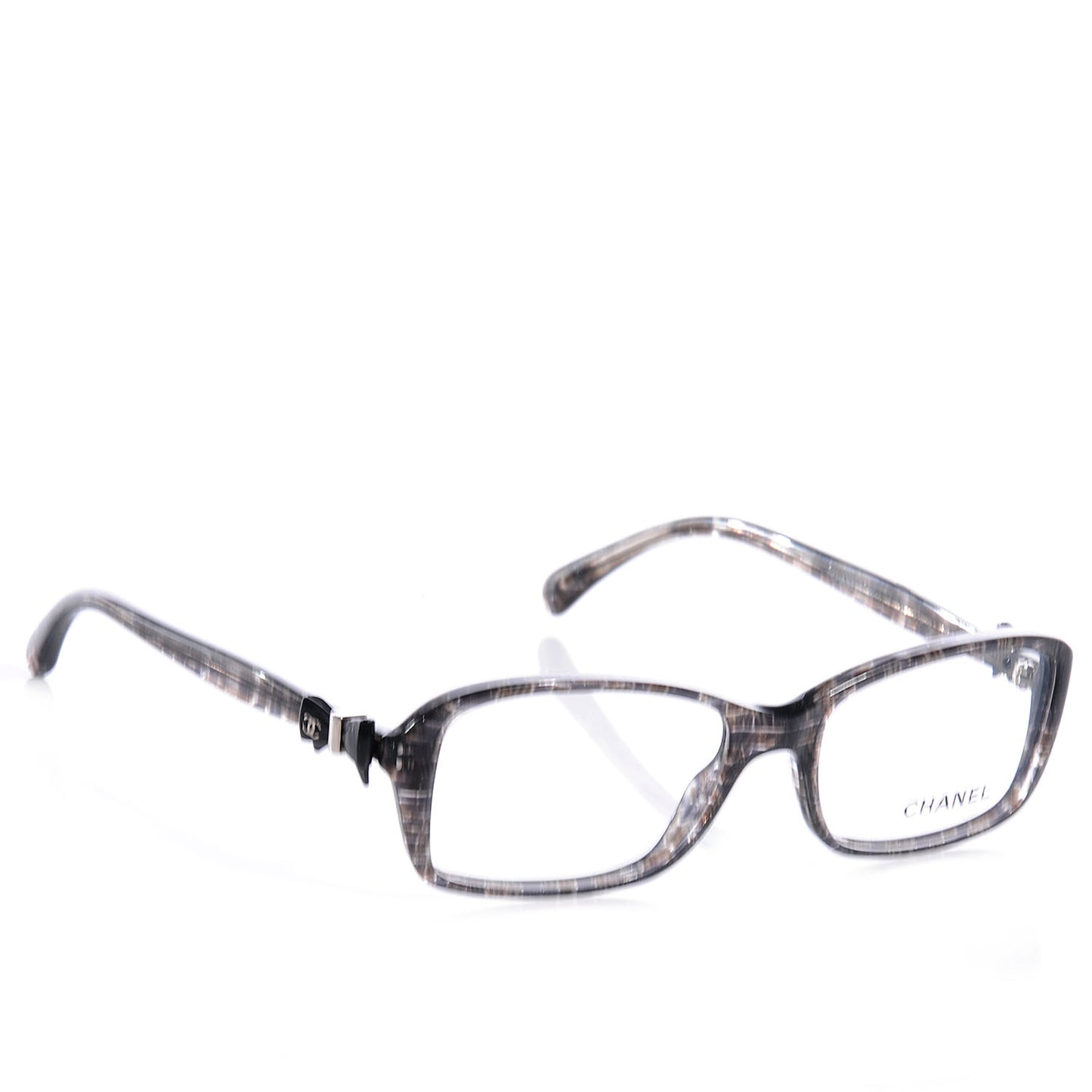 Tweed Bow Glasses 3211 Frames Grey