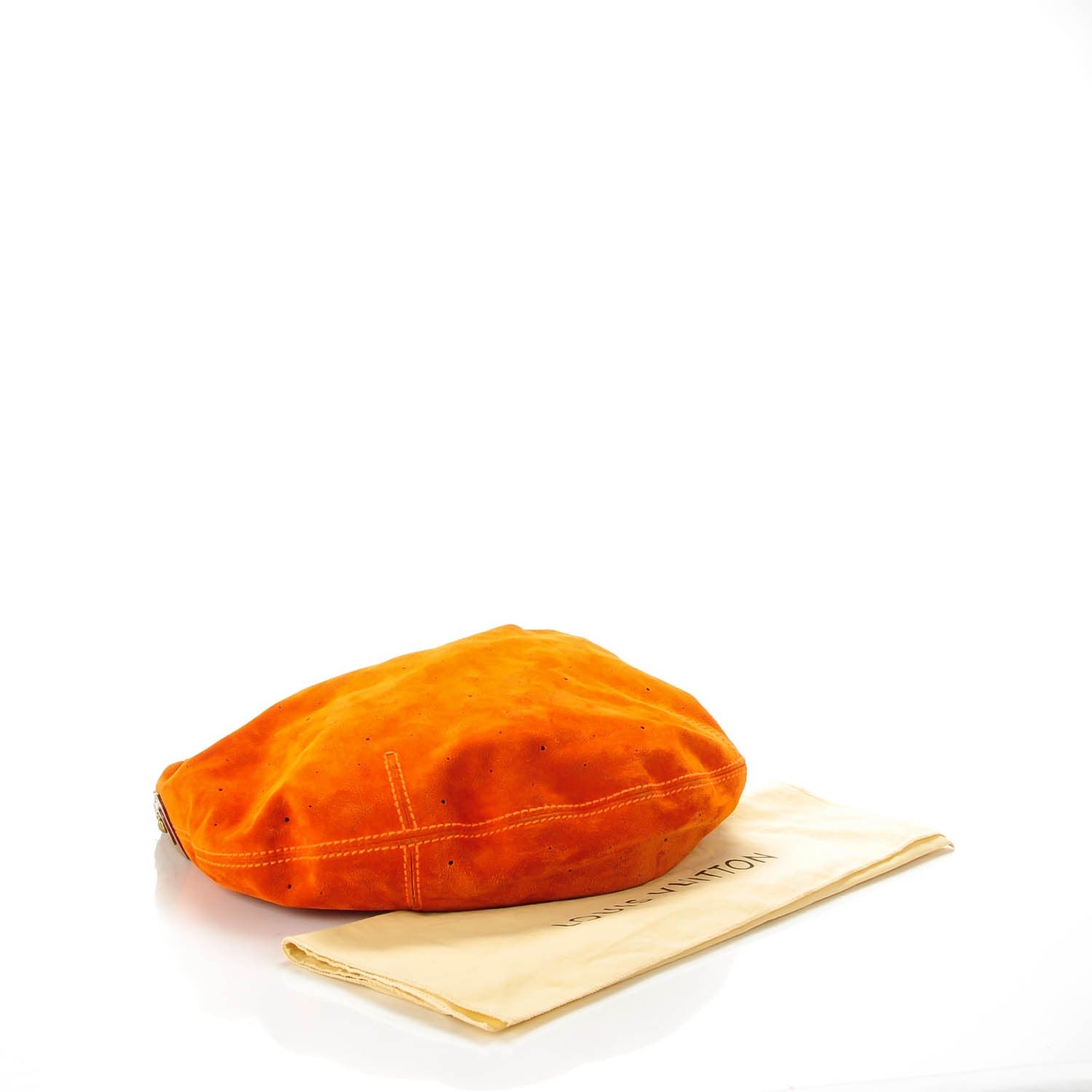 Louis Vuitton Suede Mahina Onatah GM Orange 4 of 7
