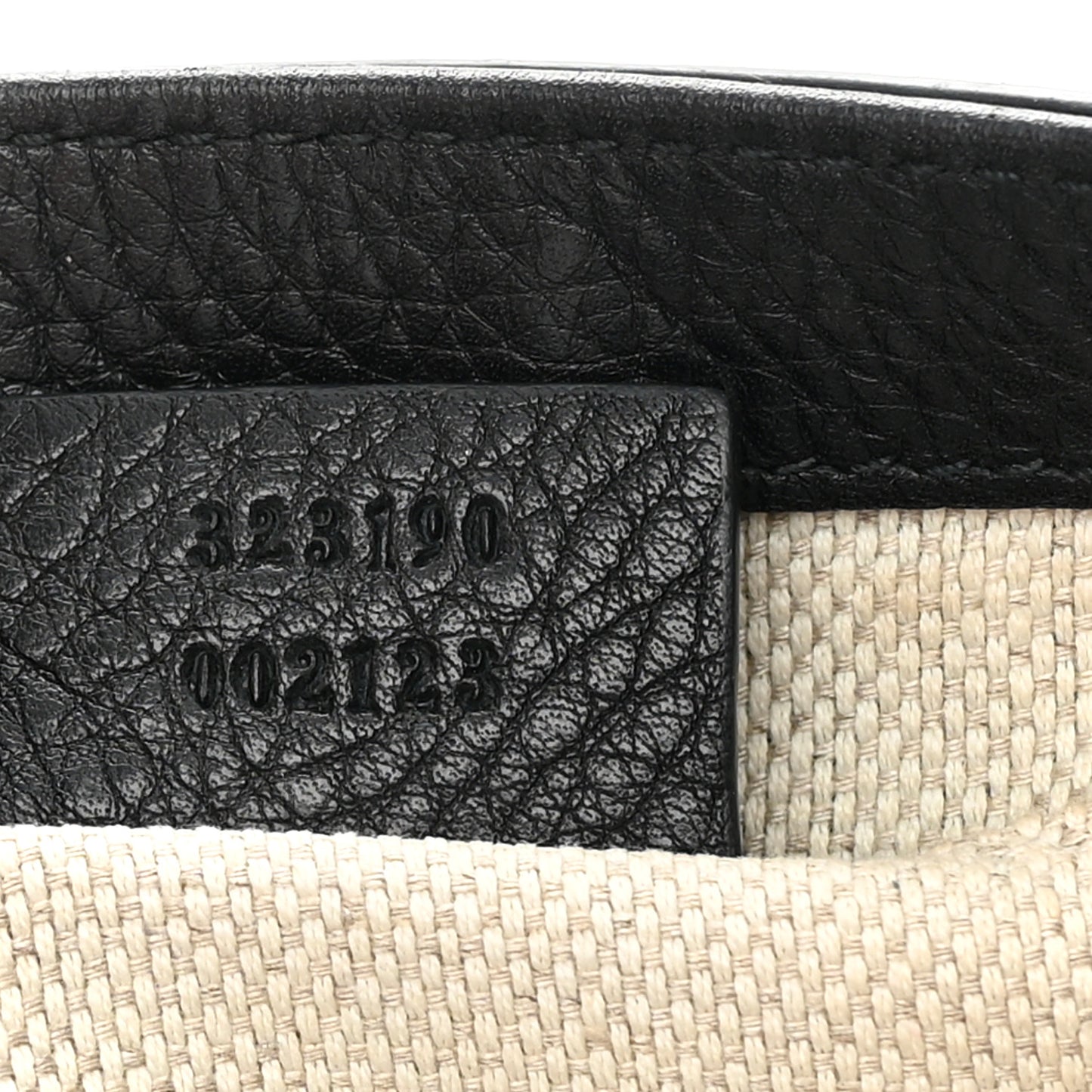 Pebbled Calfskin Small Soho Flap Crossbody Black