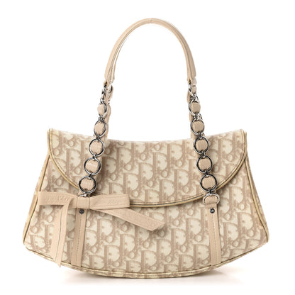 Christian Dior Monogram Romantique Trotter Bag Beige 1 of 10
