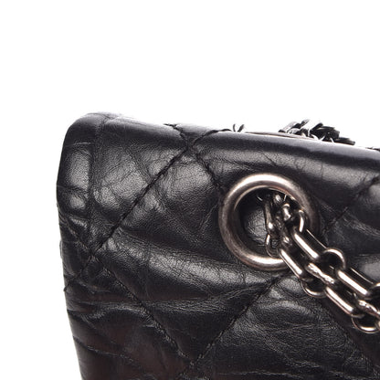 Chanel Aged Calfskin Quilted 2.55 Reissue 227 Flap Black 9 of 11