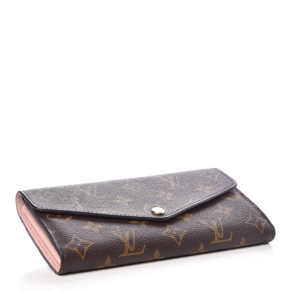 Louis Vuitton Monogram Sarah Wallet NM Rose Ballerine 4 of 6