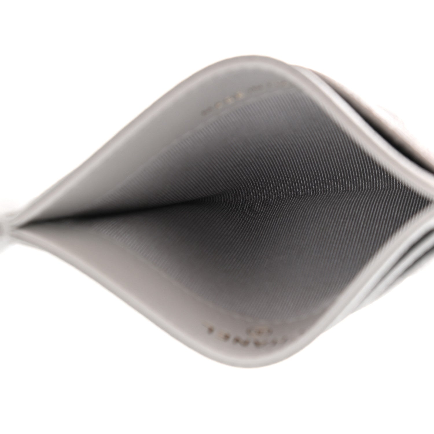 Chanel Caviar Quilted Card Holder Grey 5 of 8