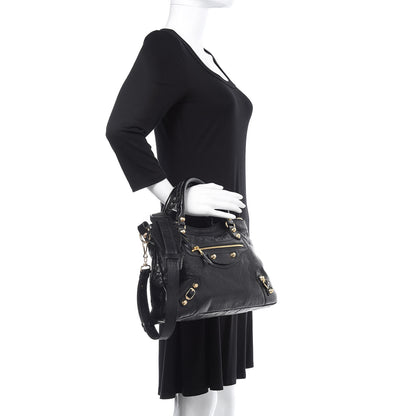Balenciaga Agneau Giant 12 Gold Hardware Town Black 2 of 11