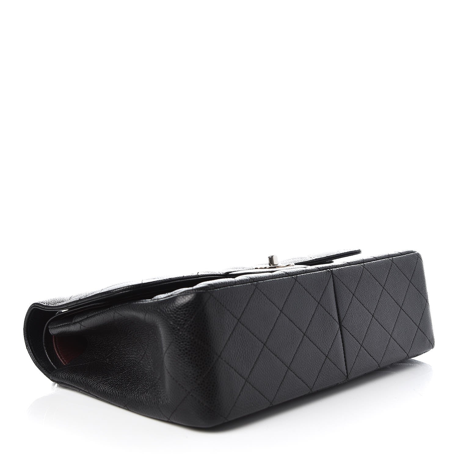 Chanel Caviar Quilted Jumbo Double Flap Black 5 of 8