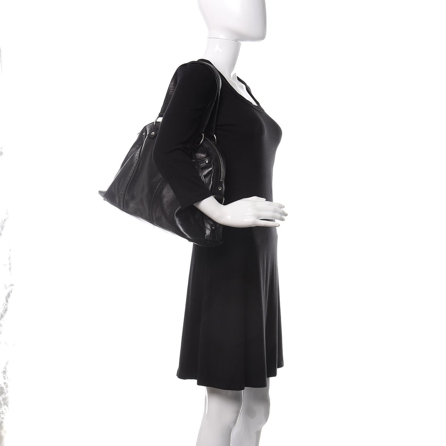 Calfskin Large Muse Black
