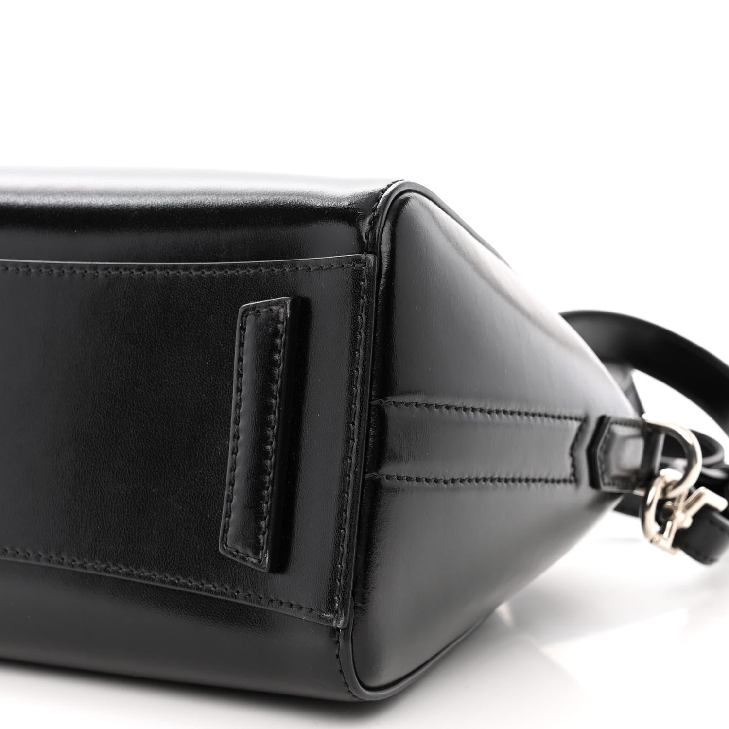 Givenchy Shiny Lord Calfskin Mini Antigona Black 10 of 11