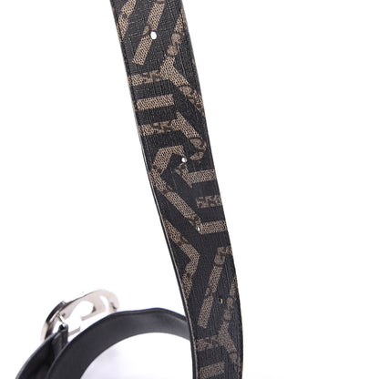 Gucci GG Supreme Monogram Caleido Interlocking G Belt 100 40 Dark Brown 5 of 7