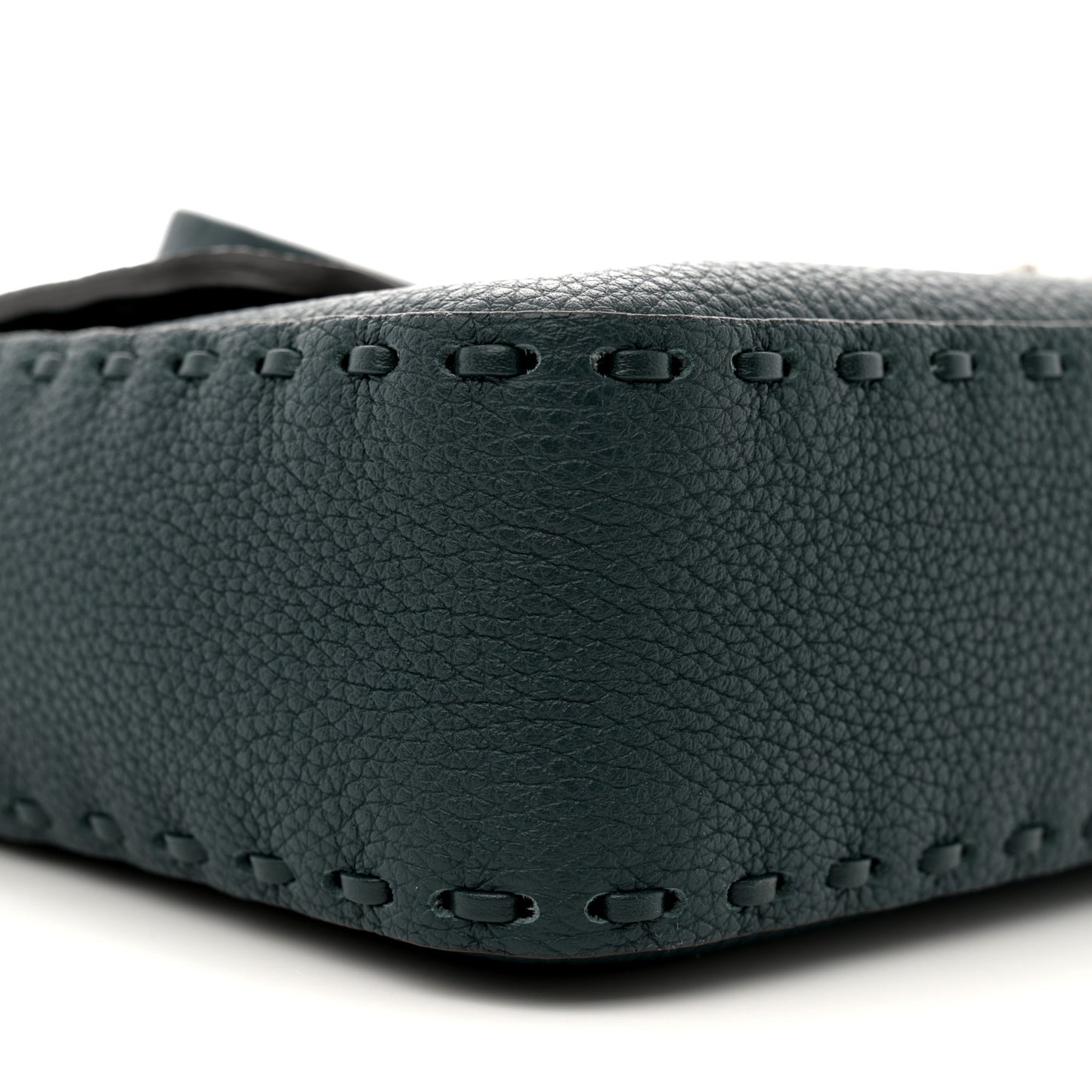 Cuoio Roma Sellerissima Nappa Sintetica Tape Stitch Baguette Amazzonia