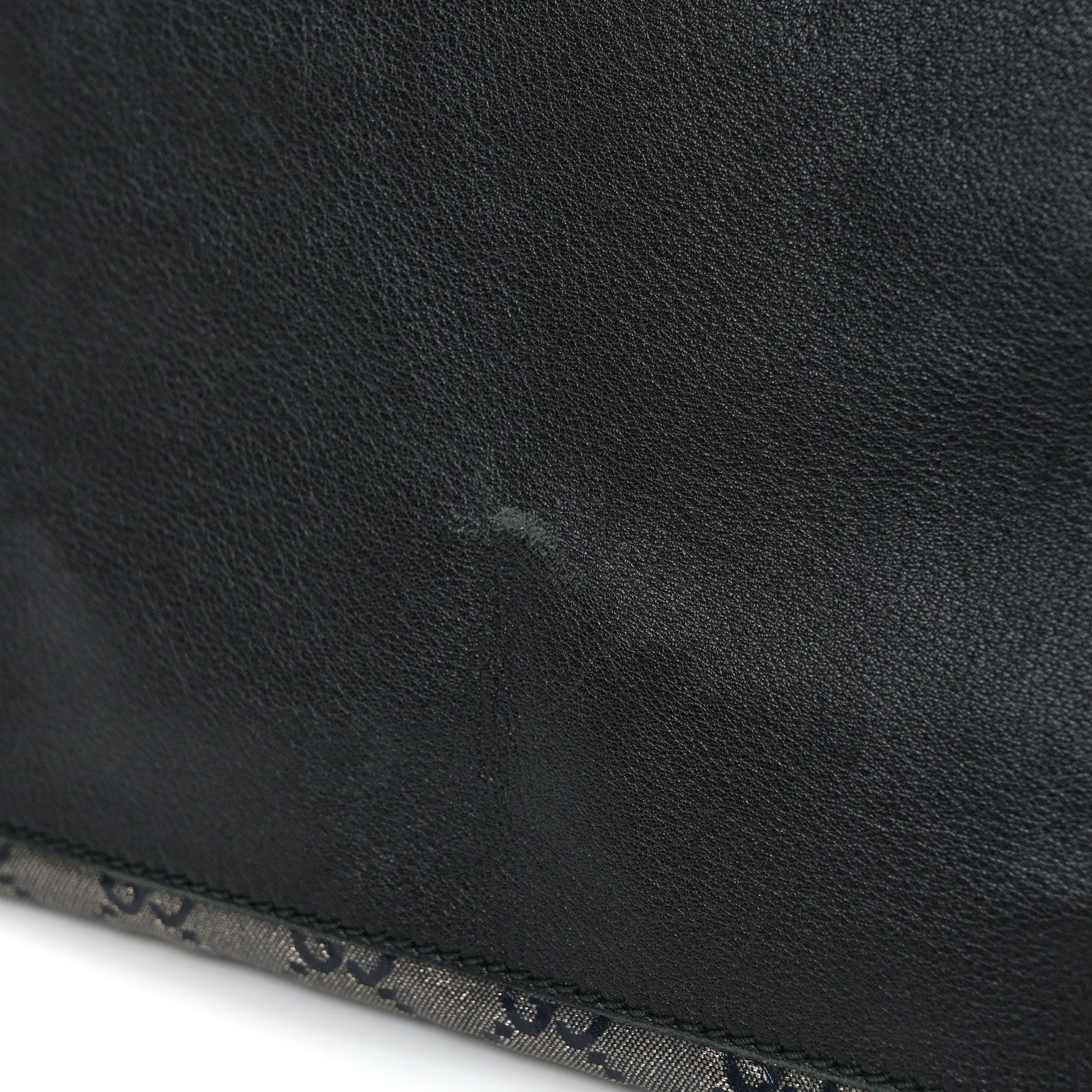 Gucci Crystal Monogram Large Bucket Tote Black 12 of 12