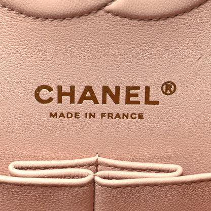 Chanel Caviar Quilted Medium Double Flap Light Beige 7 of 12