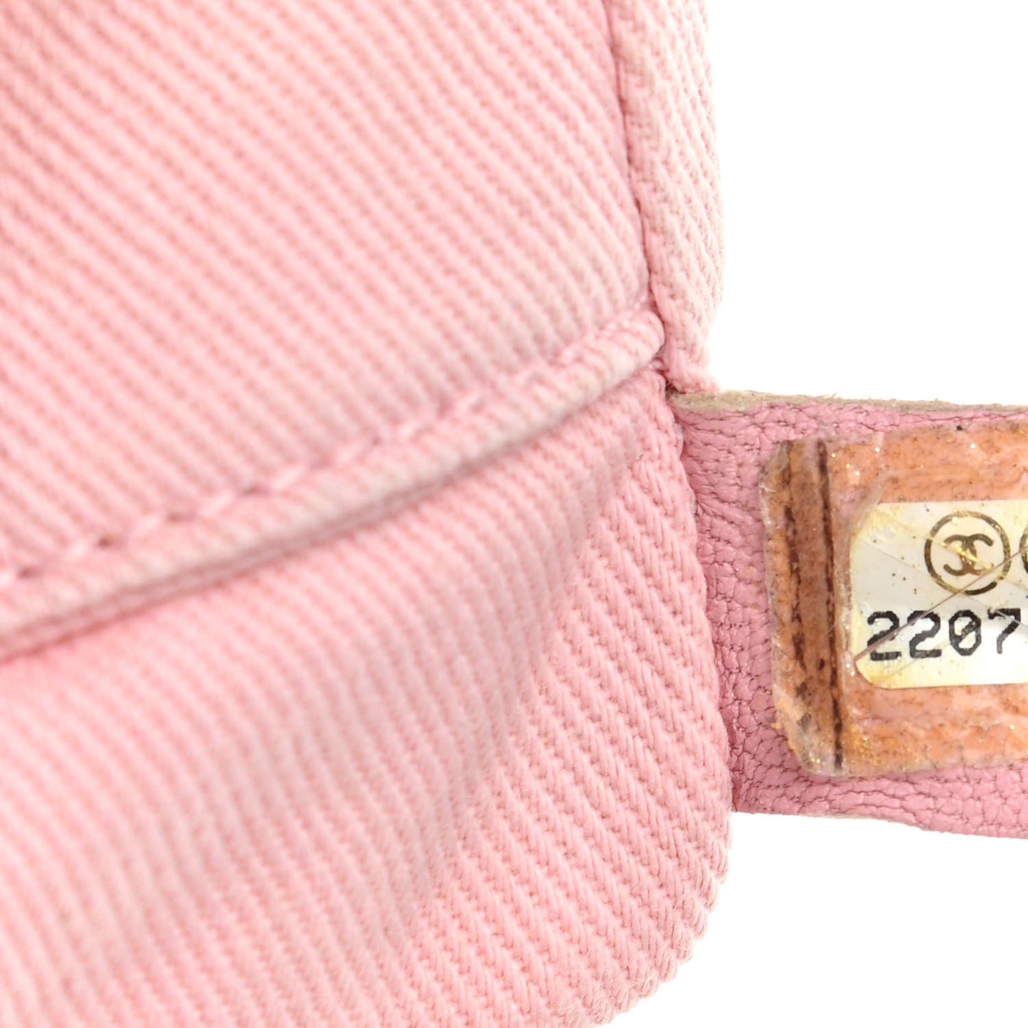 Canvas Small Deauville Tote Light Pink