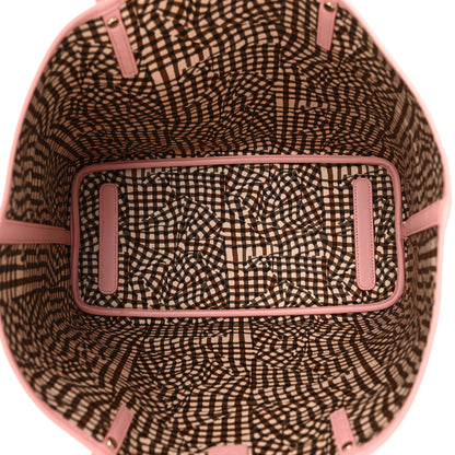 MCM Visetos Medium Liz Reversible Shopper Tote Powder Pink 9 of 16