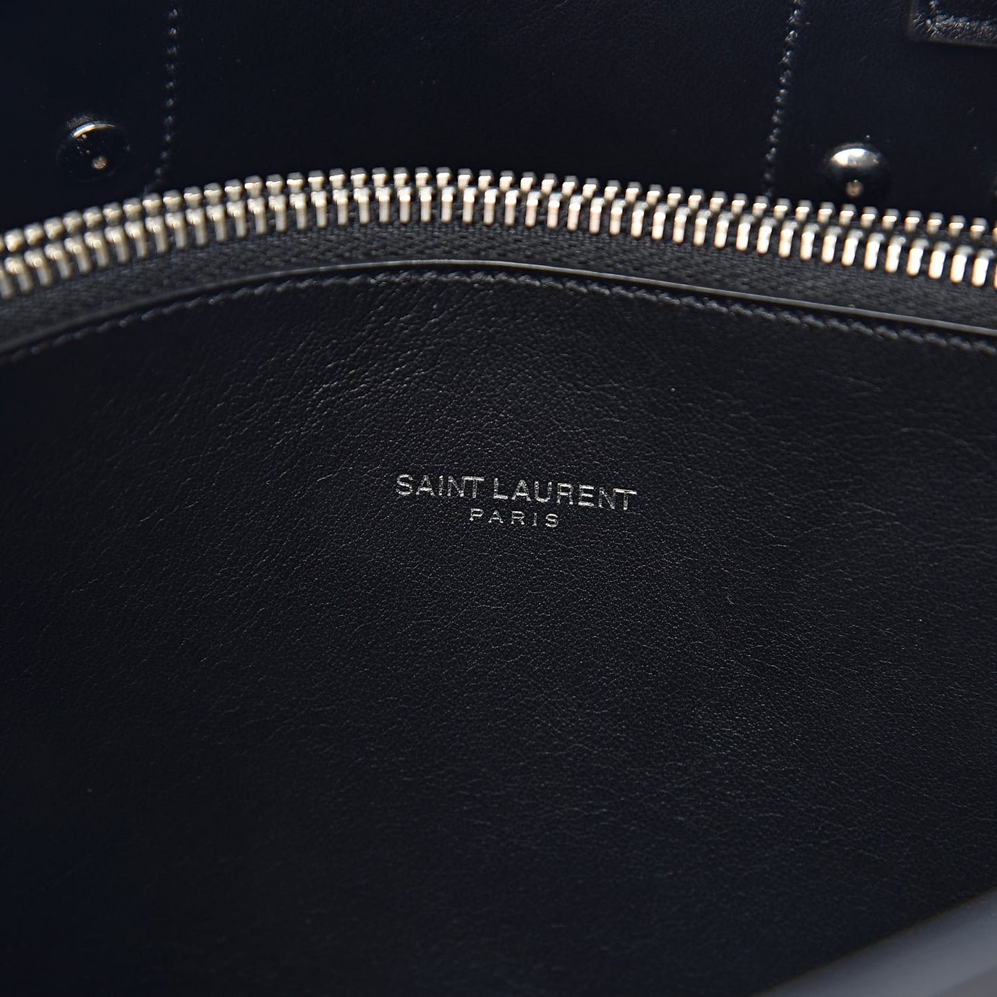 Grained Calfskin Small Sac De Jour Black