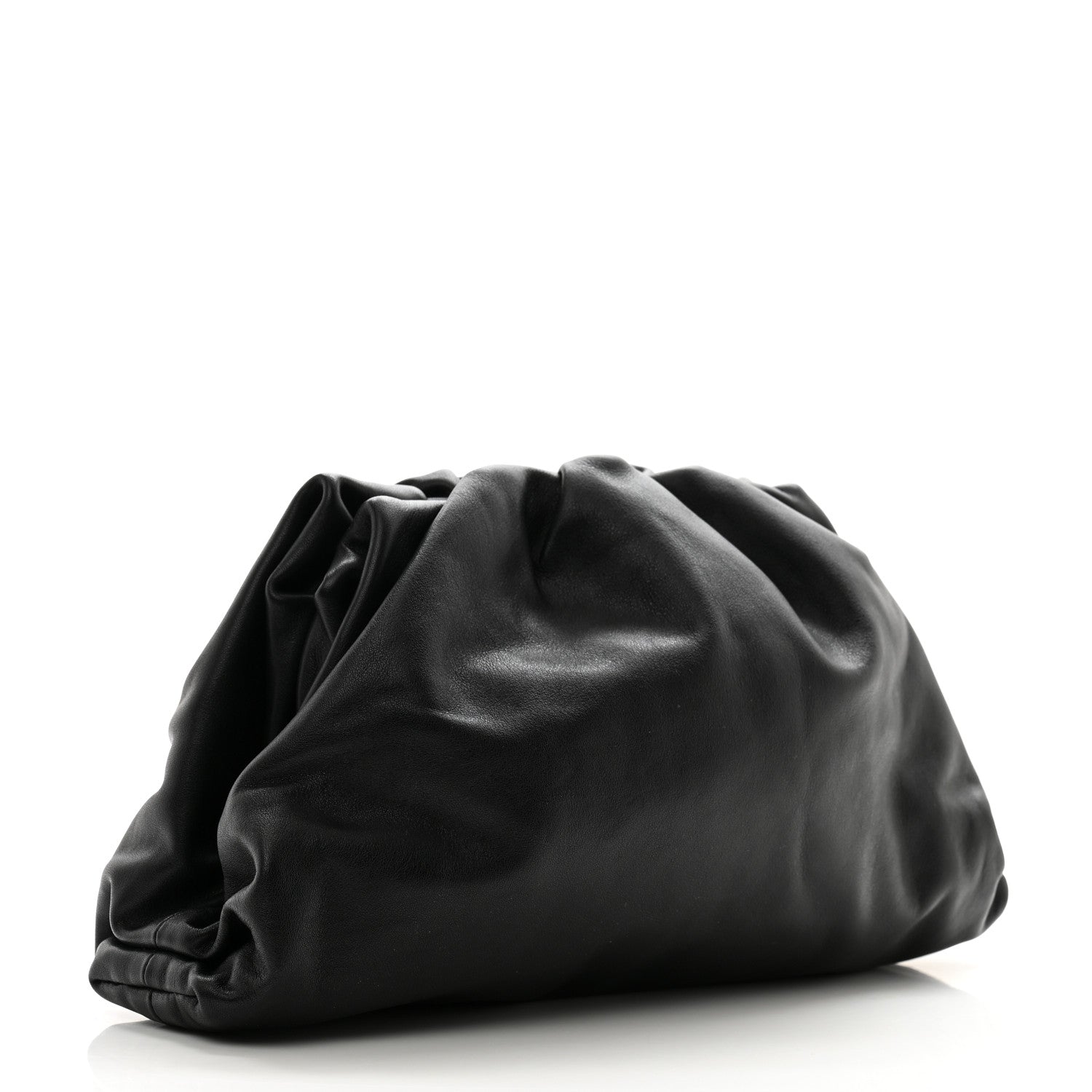 Bottega Veneta Smooth Butter Calf Teen Pouch Black 3 of 8