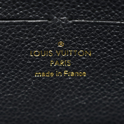 Louis Vuitton Empreinte Zippy Wallet Black 6 of 7