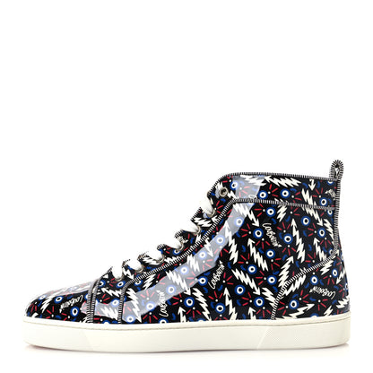 Christian Louboutin Patent Ginzana Mens Louis Orlato Flat Sneakers 42.5 Black 1 of 11