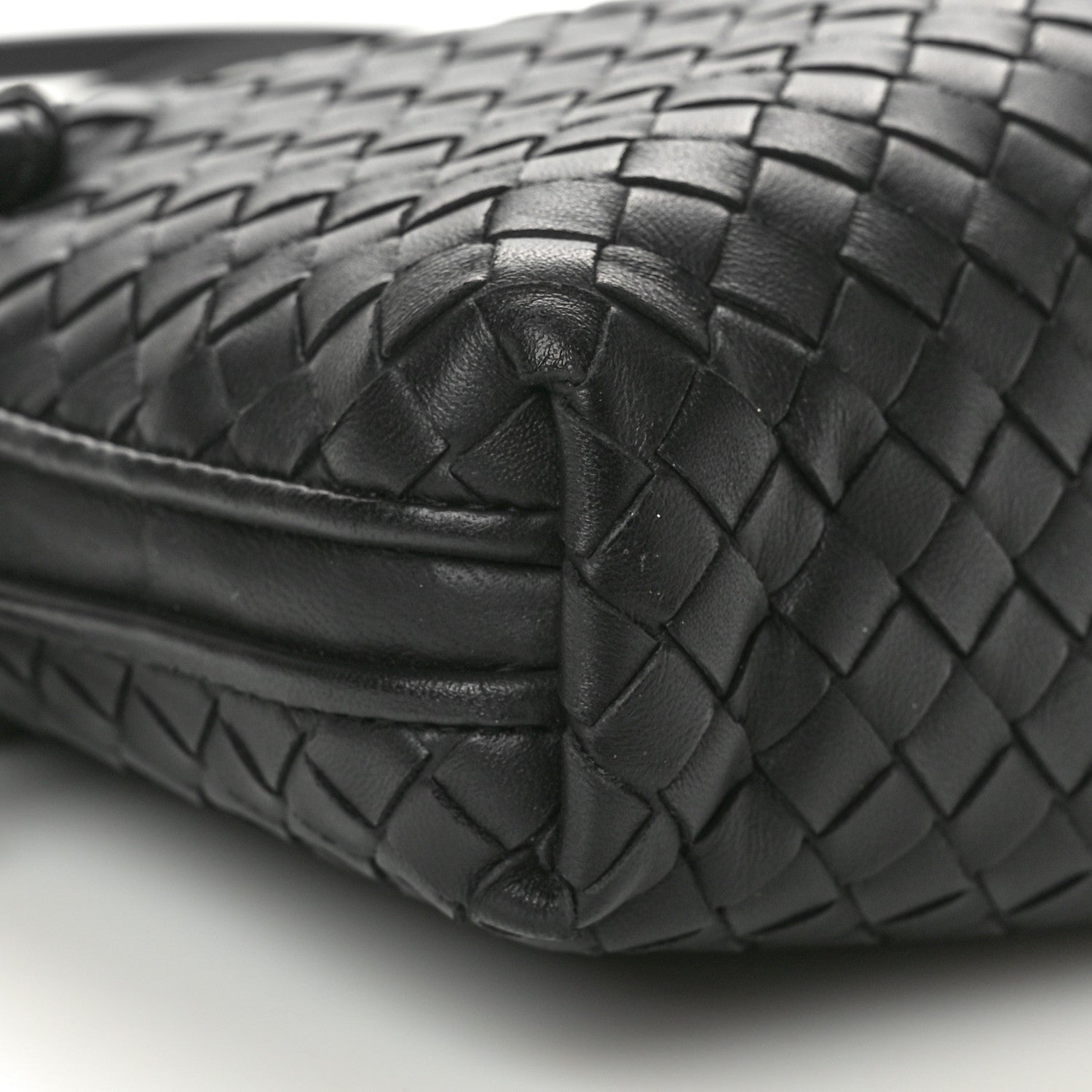 Bottega Veneta Nappa Intrecciato Nodini Bag Black 10 of 11