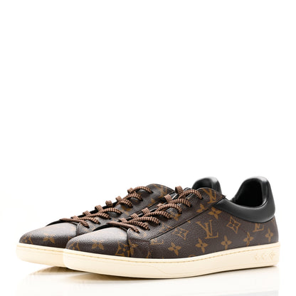 Louis Vuitton Calfskin Monogram Mens Luxembourg Sneakers 10.5 3 of 12