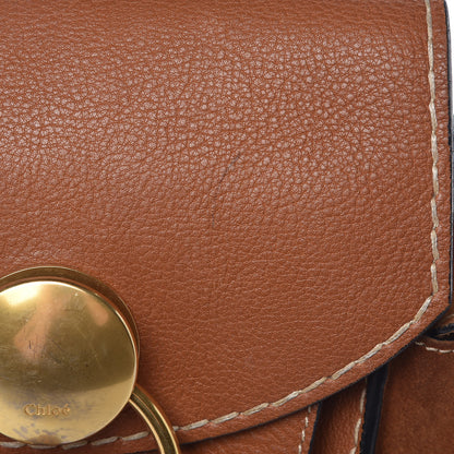 Chloe Calfskin Suede Small Jodie Camera Bag Caramel 8 of 14