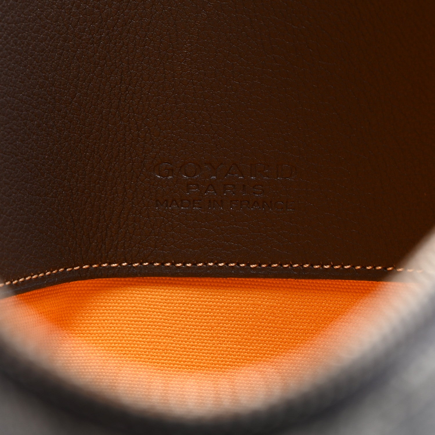 Goyard Goyardine Senat Pochette MM Grey 6 of 6