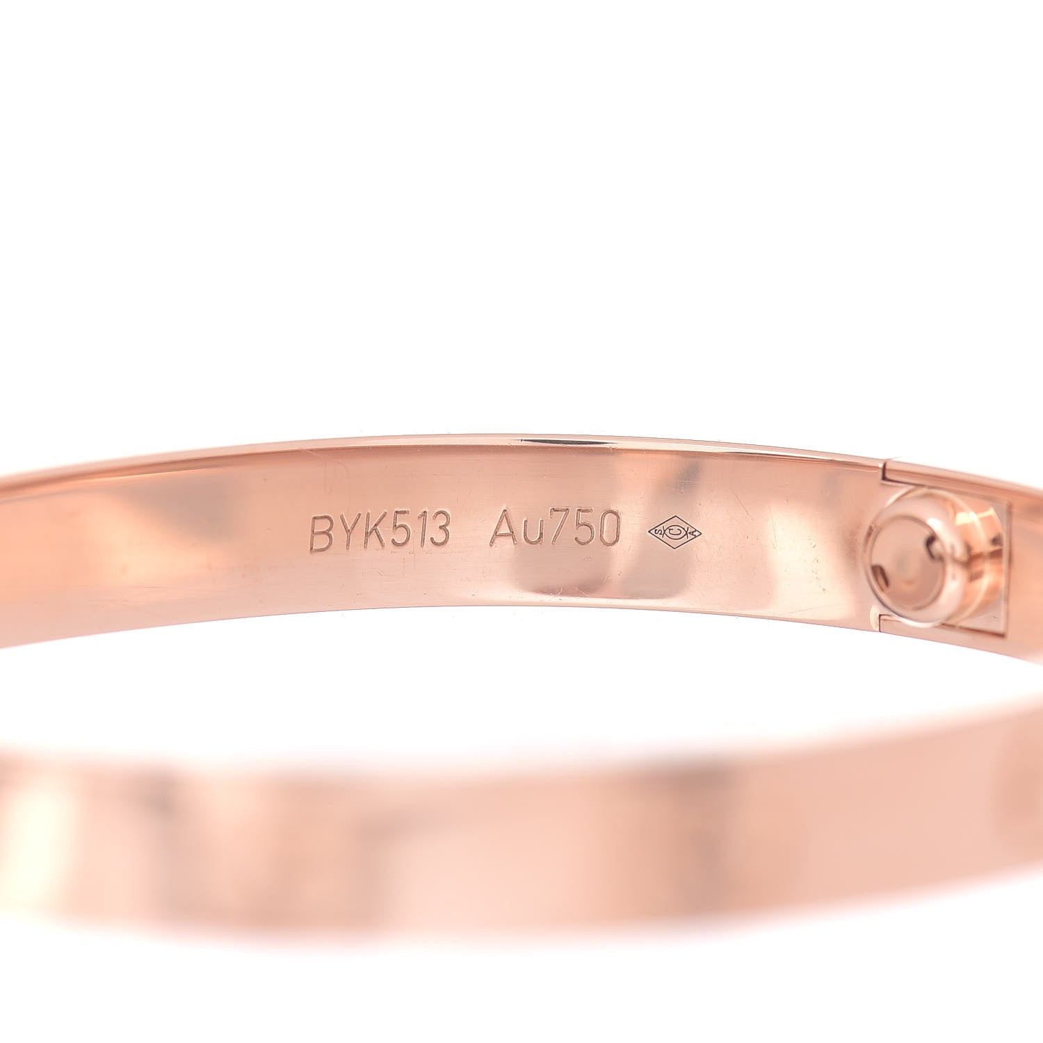 Cartier 18K Pink Gold LOVE Bracelet 16 4 of 5