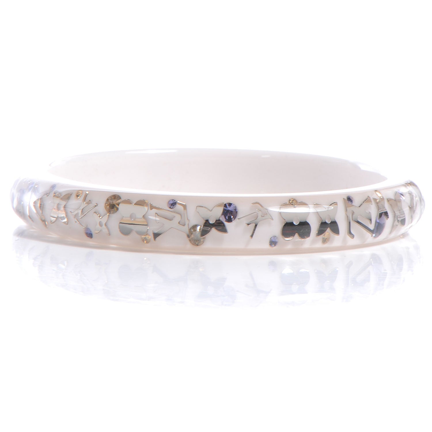 Louis Vuitton Inclusion PM Medium Bracelet White 3 of 4