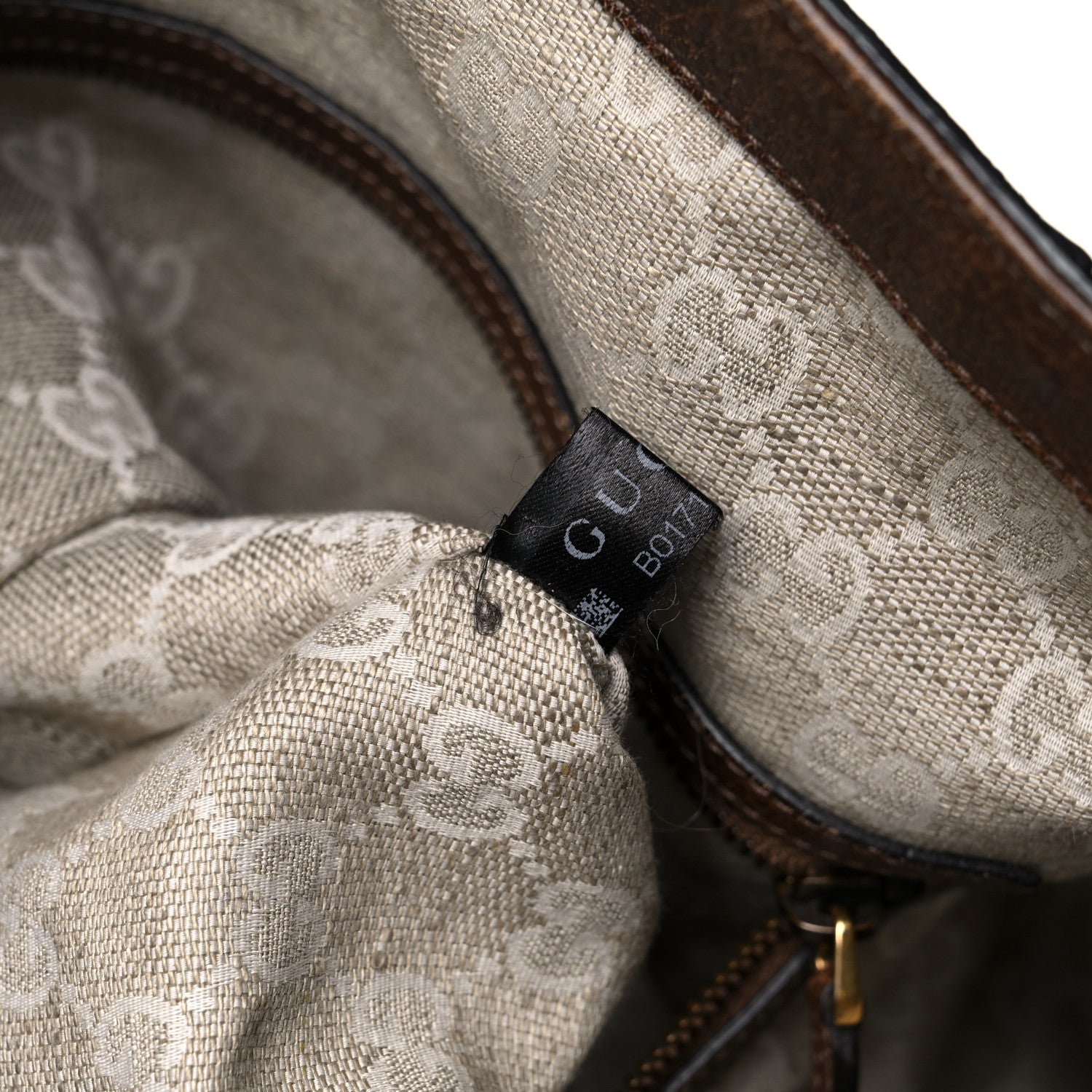 Gucci Calfskin Large Harness Hobo Maple Brown 7 of 32