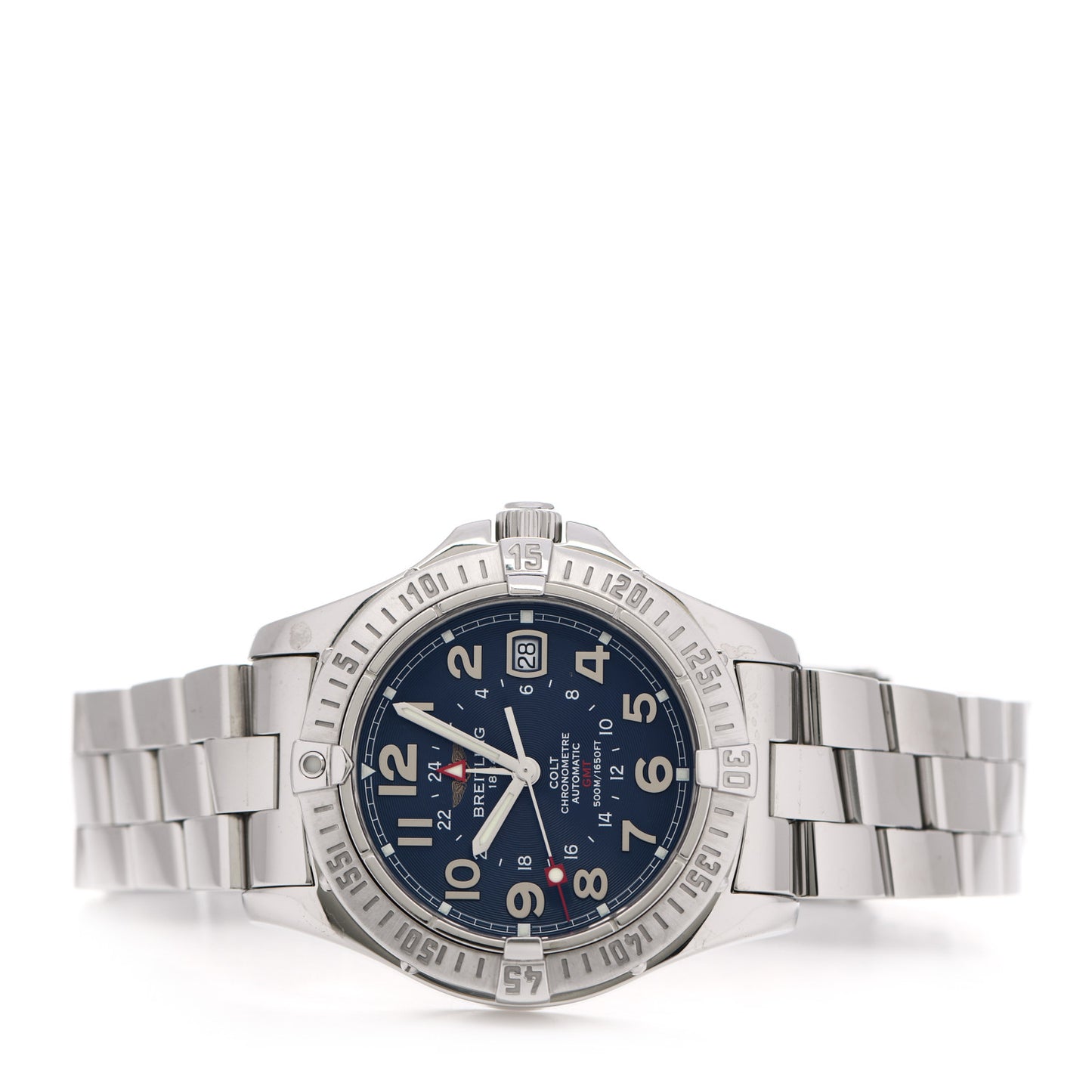Stainless Steel 38mm Colt Chronometre Automatic Watch Blue A32350