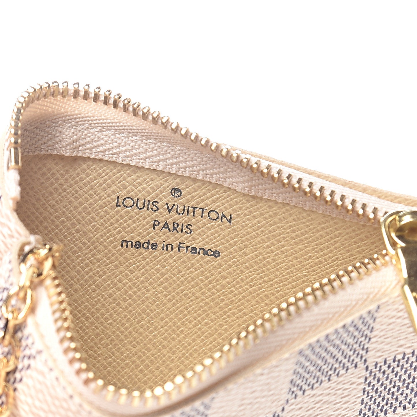 Damier Azur Key Pouch