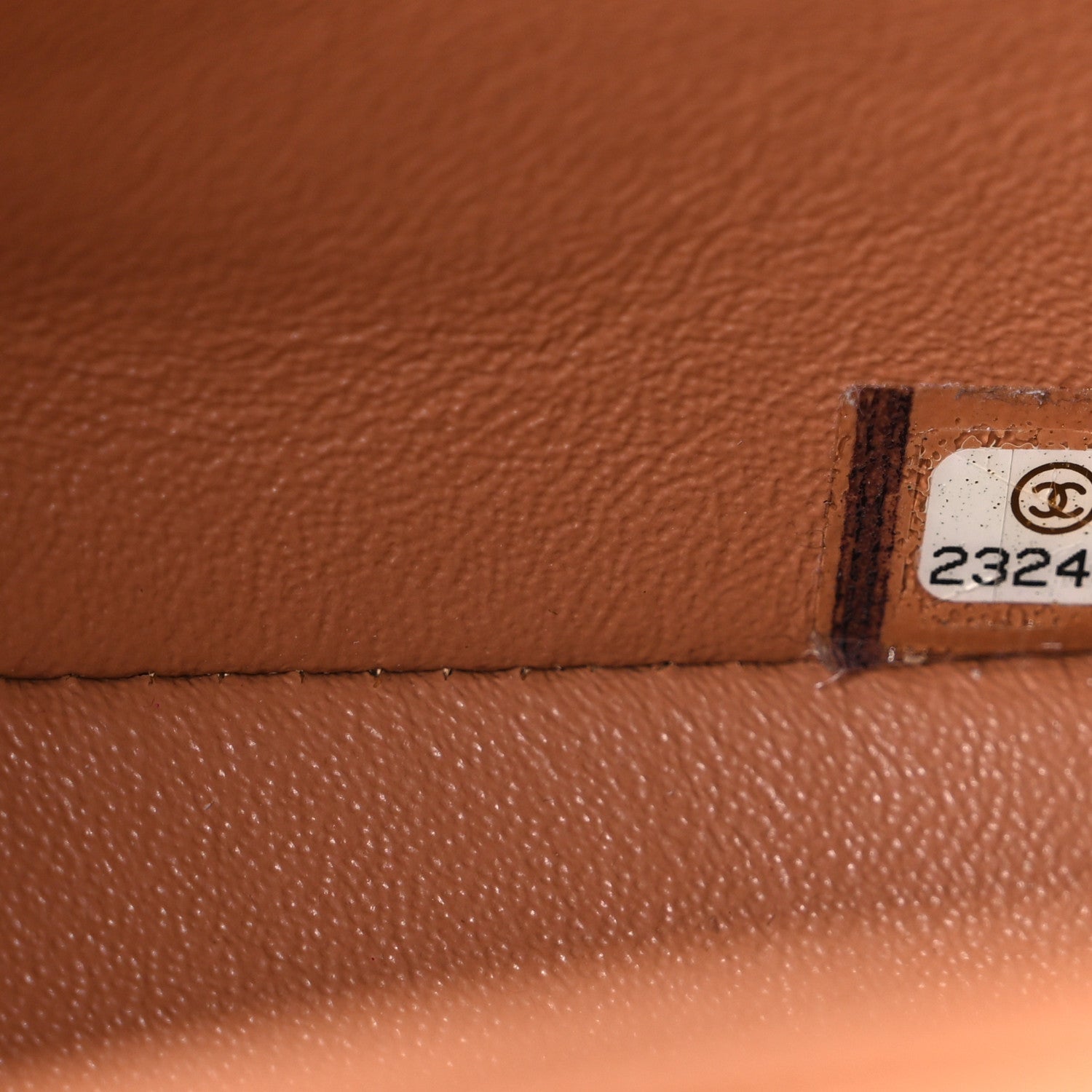 Chanel Lambskin Quilted Mini Square Flap Brown 7 of 10