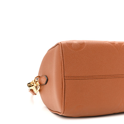 Louis Vuitton Empreinte Monogram Giant Speedy Bandouliere 25 Cognac 8 of 9