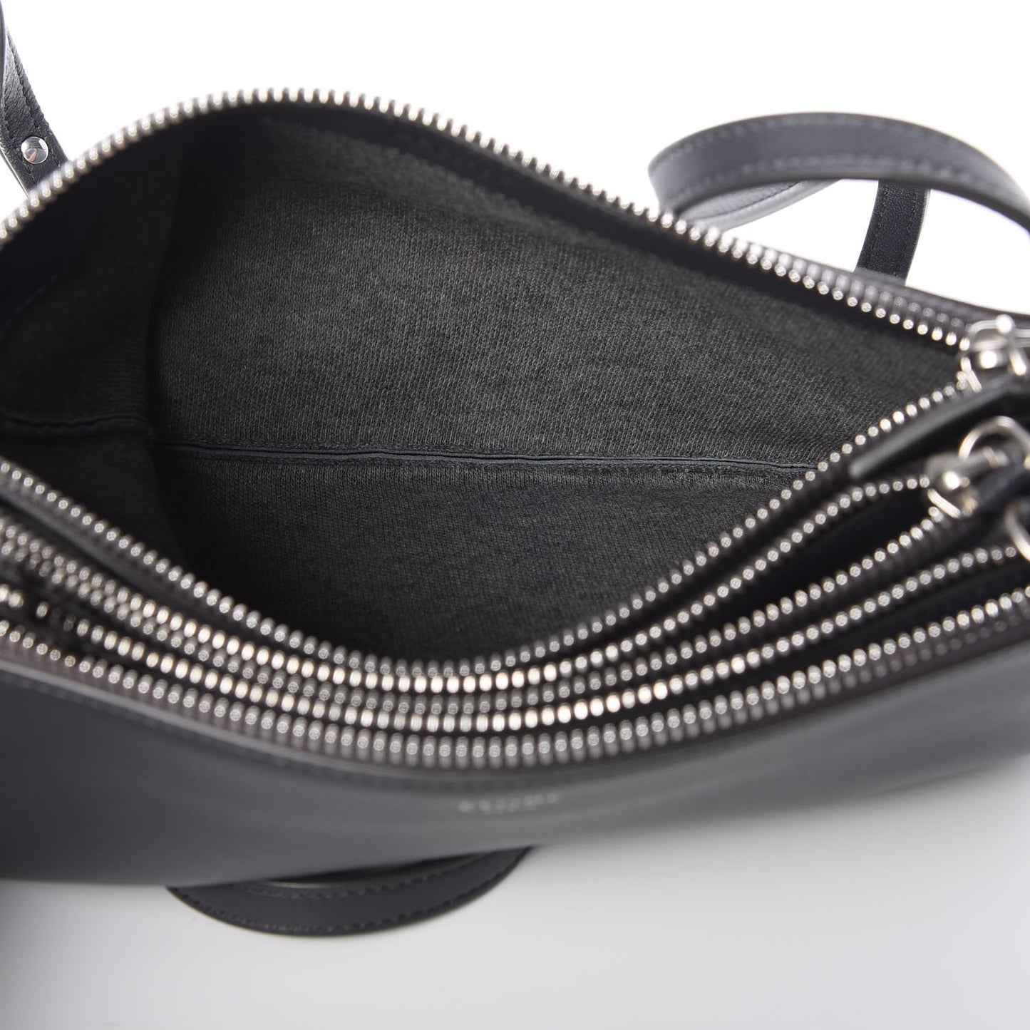 Lambskin Small Trio Crossbody Bag Anthracite