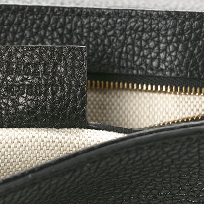 Gucci Pebbled Calfskin Medium Soho Flap Crossbody Black 7 of 10