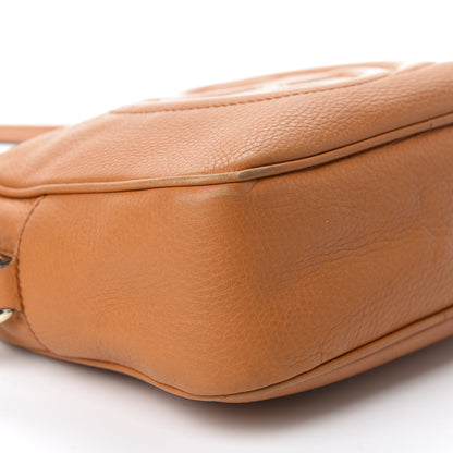Gucci Pebbled Calfskin Small Soho Disco Bag Curcuma 6 of 14