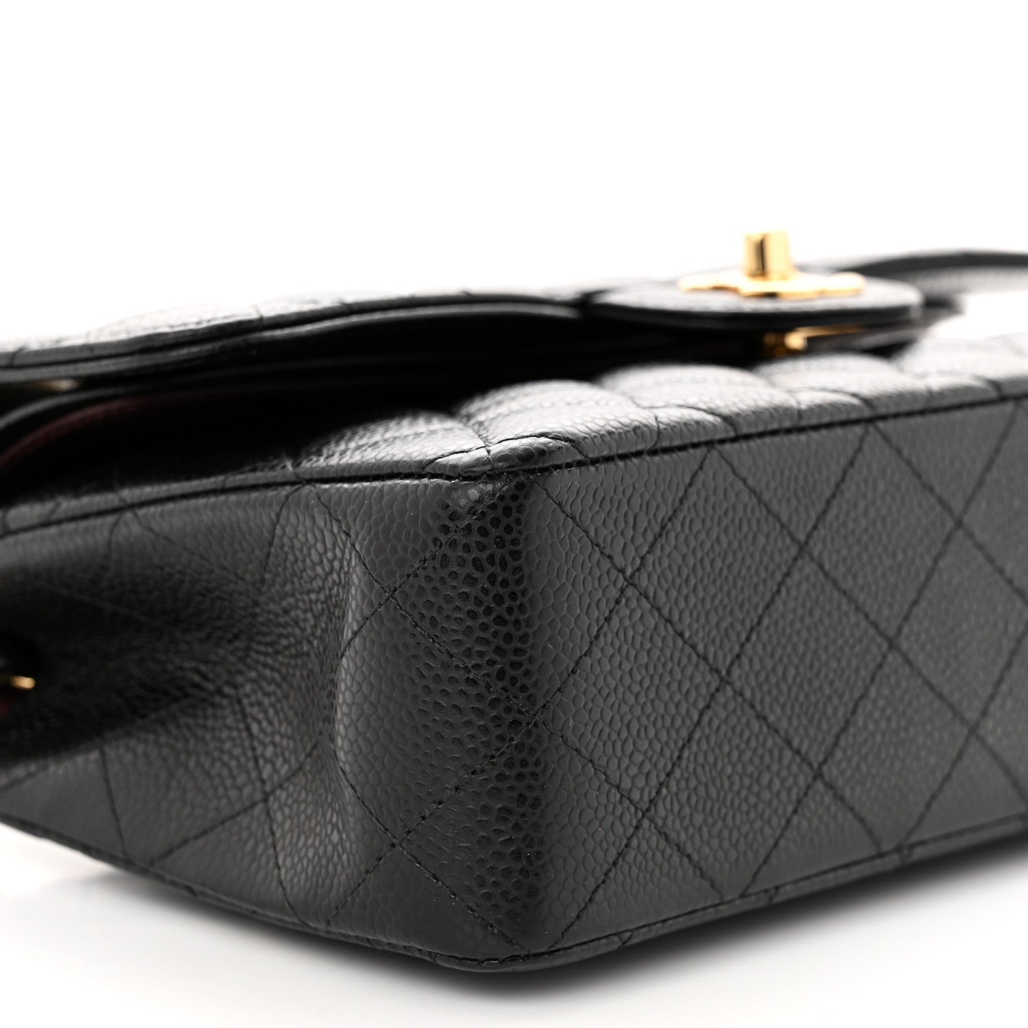 Chanel Caviar Quilted Small Double Flap Black 9 of 11